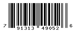 UPC barcode number 791313490526