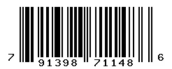 UPC barcode 791398711486