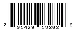 UPC barcode 791429182629
