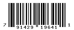 UPC barcode 791429196411