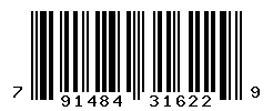 UPC barcode number 791484316229