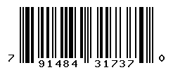 UPC barcode number 791484317370