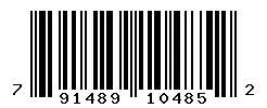UPC barcode 791489104852