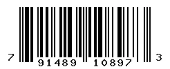 UPC barcode 791489108973