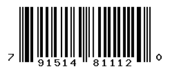 UPC barcode number 791514811120