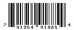 UPC barcode 791954918854
