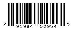 UPC barcode number 791964529545