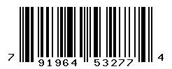 UPC barcode number 791964532774