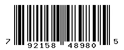 UPC barcode 792158489805