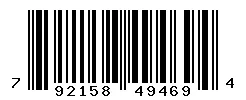 UPC barcode 792158494694