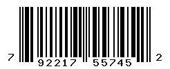 UPC barcode number 792217557452
