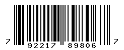 UPC barcode number 792217898067