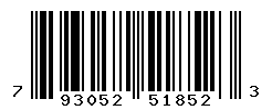 UPC barcode number 793052518523