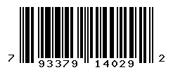 UPC barcode 793379140292