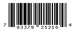 UPC barcode 793379212104