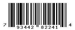 UPC barcode 793442822414