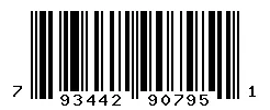 UPC 793442907951 barcode image
