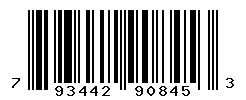 UPC 793442908453 barcode image