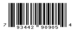 UPC 793442909054 barcode image