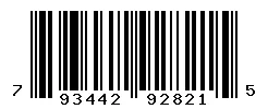 UPC 793442928215 barcode image