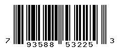 UPC barcode 793588532253