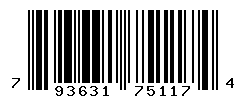 UPC barcode number 793631751174