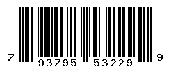UPC barcode number 793795532299
