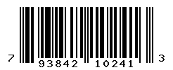 UPC barcode number 793842102413