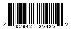 UPC barcode 793842254259