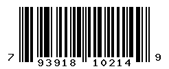 UPC barcode number 793918102149