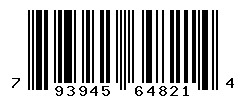 UPC barcode number 793945648214