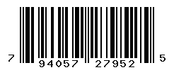 UPC barcode number 794057279525