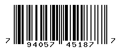 UPC barcode 794057451877