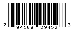 UPC barcode number 794168294523