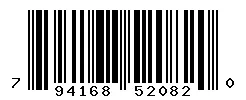 UPC barcode 794168520820