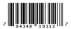 upc 794348193127 barcode image