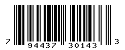 upc 794437301433 barcode image