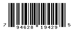 UPC barcode number 794628194295