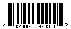 UPC barcode 794866449645