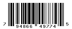 UPC barcode 794866497745