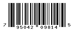 UPC barcode number 795042098145