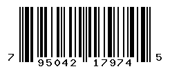 UPC barcode number 795042179745