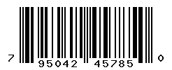 UPC barcode 795042457850