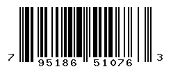 upc 795186510763 barcode image