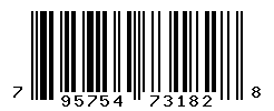 UPC barcode number 795754731828