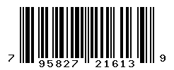 upc 795827216139 barcode image