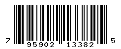 upc 795902133825 barcode image