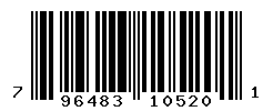 upc 796483105201 barcode image
