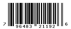 upc 796483211926 barcode image