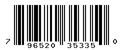 UPC barcode 796520353350